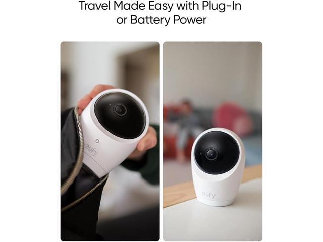 eufy - E20 Baby Monitor with 2K Camera - White - image 4