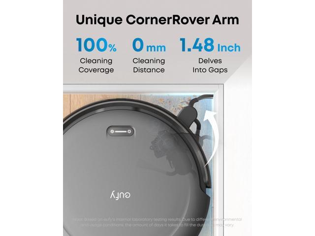 eufy C10 Robot Vacuum Self Emptying, 8 Weeks Hands Free, Advanced Smart Mapping with LiDAR Navigation, 2.85-Inch Slim Design, Powerful Suction,...