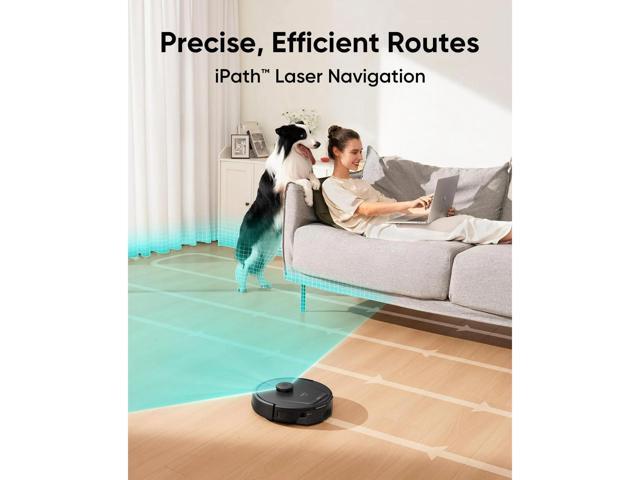 eufy L60 Robot Vacuum with Self Empty Station and 6× Dust Bags