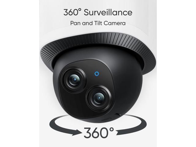 eufy Security Floodlight Camera E340 Wired HomeBase S380 (HomeBase 3), Security Camera Outdoor, 360° PTZ, 24/7 Recording, 2.4G/5G Wi-Fi, 2000 LM,...