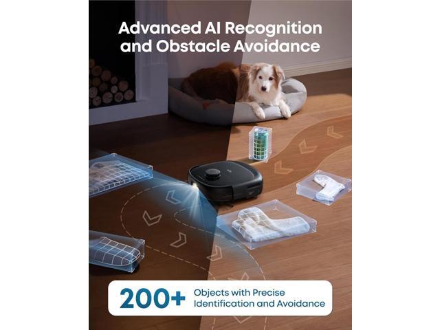 eufy E25 Omni Robot Vacuum and Mop Combo Auto-Empty & Self-Cleaning All-in-One Station and Official Dust Bags