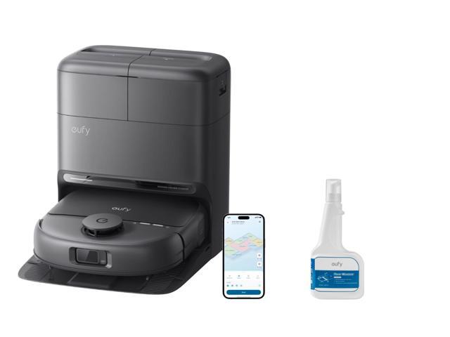 eufy C28 Robot Vacuum and Mop Combo, HydroJet Self-Cleaning Roller Mop and Floor Cleaner