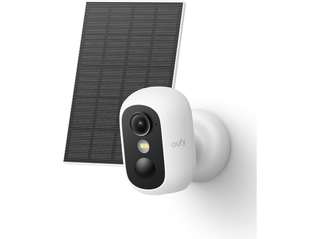 eufy Security eufyCam C35 with Solar Panel, Wireless Security Camera Outdoor and