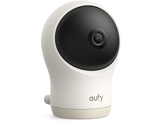 eufy Security Baby Monitor C10 Add-On Camera, 2K HD, 4× Zoom, Pan-Tilt 351° Pan 