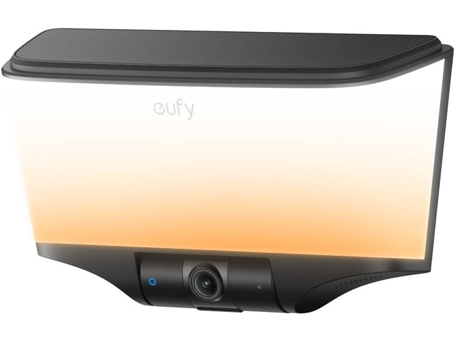 eufy Security Wall Light Cam S4, 4K Ultra HD, Solar Security Camera Wireless Cam
