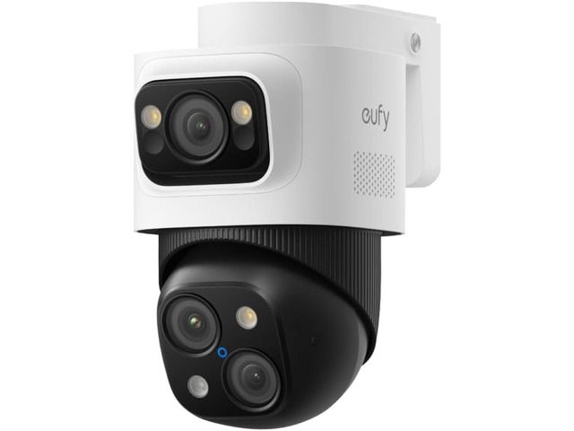 eufy Security PoE Bullet-PTZ Cam S4, 4K UHD, Add-On Cam Requires eufy NVR, Tripl
