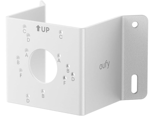 eufy Security Corner Mount Bracket (T870B), Metal Outdoor Adapter for All eufy P