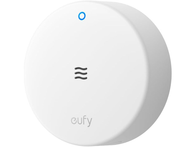 eufy Security Flood & Freeze Sensor E20, Water Leak Detector &Freeze Alarm Exten