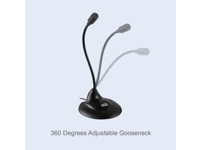 Adesso Xtream M1 Omnidirectional USB Table Top Microphone for Meetings and Conferences