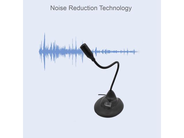 Adesso Xtream M1 Omnidirectional USB Table Top Microphone for Meetings and Conferences