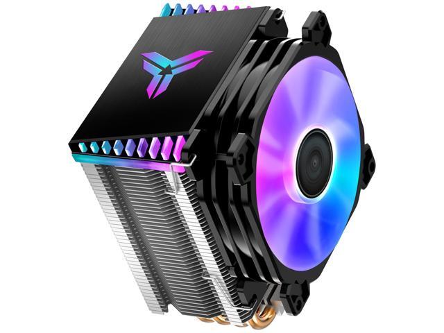 JONSBO CR1400 COLOR CPU Cooler H126mm,Air Cooling Tower Radiator, Desktop PC AM4/AM5 heatsink, 4 Copper Heatpipes for AMD /Intel LGA1700/1200/115X...