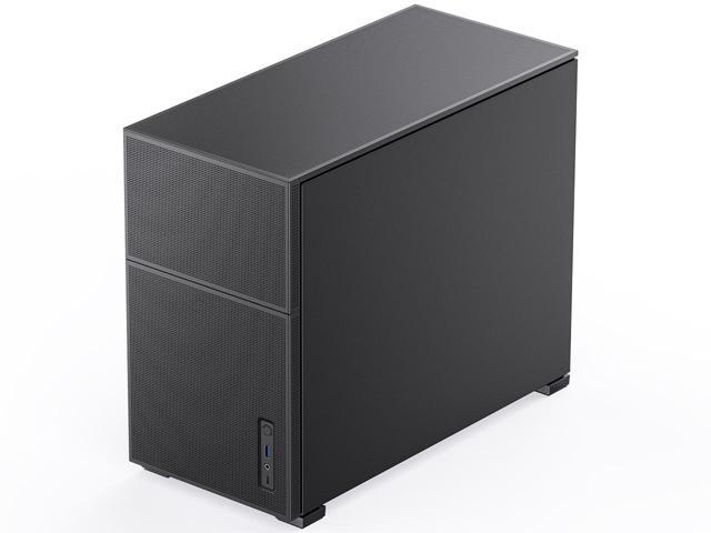 JONSBO D31 MESH BLACK Micro ATX Computer Case, Tempered Glass-1 Side, M-ATX/DTX/ITX Mainboard/Support RTX 4090(335-400mm) GPU 360/280AIO,Power...
