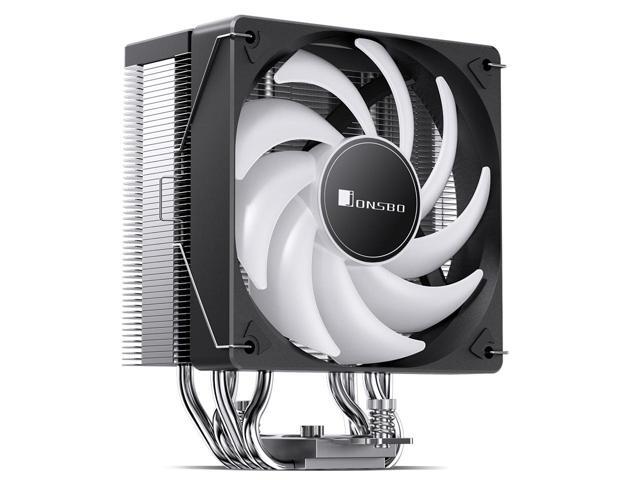 JONSBO CR1000 EVO COLOR Silent Series CPU Cooler, Air Cooler RGB H154mm, 4 Copper Heat Pipe Insert Aluminum Fin for AM4/AM5/Intel LGA1700, 120mm...