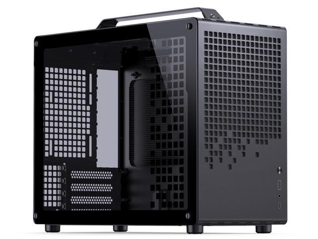 JONSPLUS Z20 BLACK Micro-ATX Computer Case,with Detachable Carrying handle, Mini Size, High-performance Hardware Compatible, Support 240AIO,...