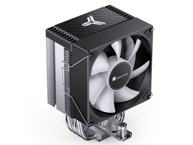JONSBO CR1400 EVO ARGB CPU Cooler,Silent Series Mini CPU Cooler,H130mm,Air Cooling Tower Radiator,Desktop PC AM4/AM5 heatsink,4 Copper Heatpipes...