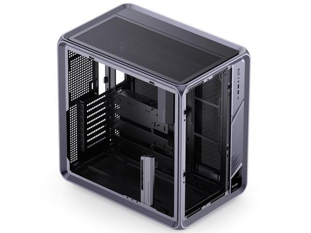 JONSBO BO400 ATX Computer Case, Aluminum Frame, SP Back-Connect MB,High Comp PC Case,SP GPU 435mm/PSU 200mm/AIO360x3,3 Sided View,Top Front...