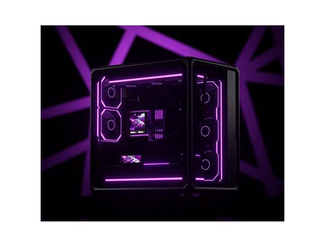 JONSBO X400 GRAY ATX PC Case, Back-connect Desktop Case,MB Auxiliary Air Guidance Cooling System, E-sport Assistant,3 Sides SP 360 AIO,SP 427mm...