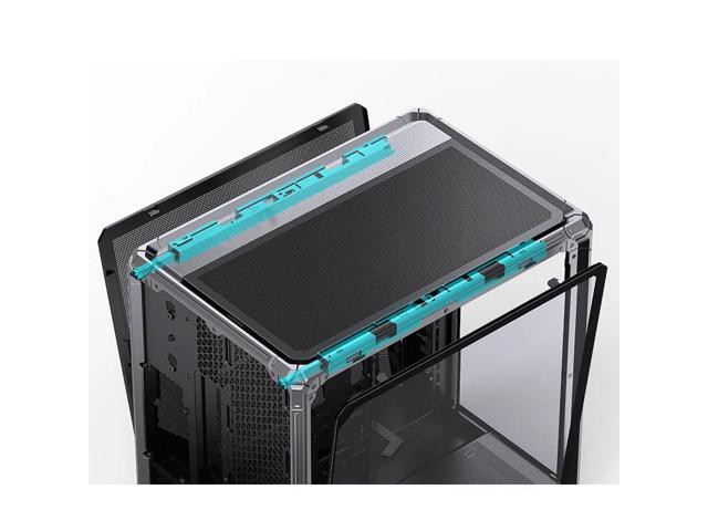 JONSBO X400 GRAY ATX PC Case, Back-connect Desktop Case,MB Auxiliary Air Guidance Cooling System, E-sport Assistant,3 Sides SP 360 AIO,SP 427mm...