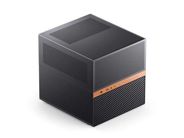 JONSBO N6 NAS Case, Micro ATX PC Case,9HDD/SSD Drive Bay (hot-swap), With 3 PSU installation position (ATX/SFX PSU),2x120Fans...