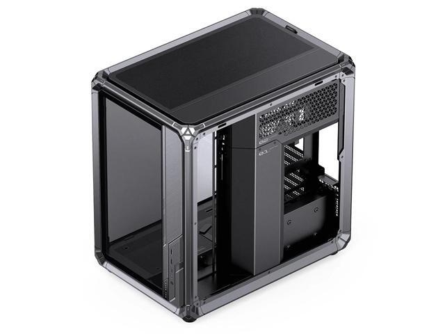 JONSBO X400 PRO ATX Case, Back-connect Desktop Case,Al Framework, IO with ARGB Lighting,MB Auxiliary Air Guidance Cooling System, E-sport...
