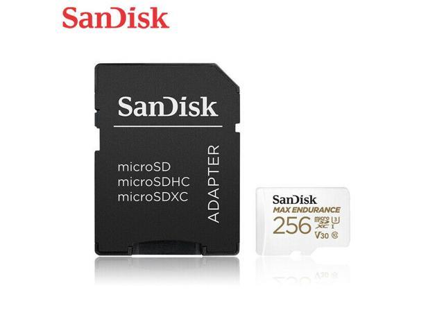Sandisk Max Endurance 256G Microsdxc Memory Card For Dash Cam Adapter Included