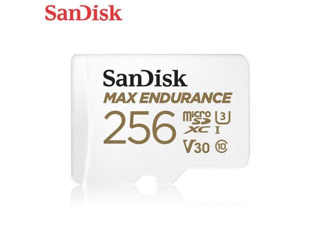 Sandisk Max Endurance 256G Microsdxc Memory Card For Dash Cam Adapter Included