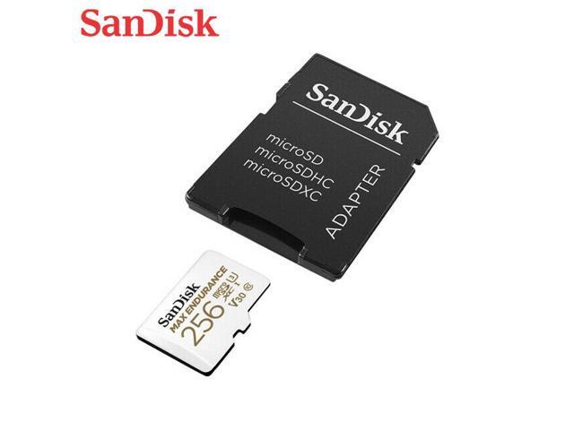 Sandisk Max Endurance 256G Microsdxc Memory Card For Dash Cam Adapter Included