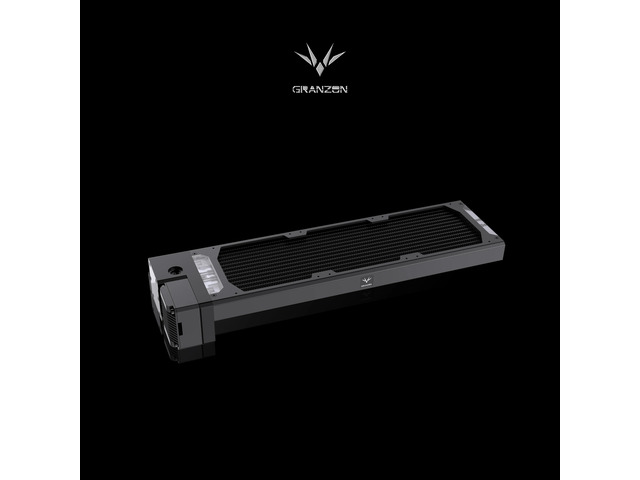 Granzon GZMN 360mm Integrated Pump Radiator Combination AIO, Water Cooling System Thin section For 120*120mm Fans. 447.8*124.5*62mm