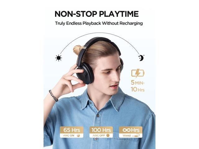 1MORE SonoFlow-Pro Noise Cancelling Headphones - HQ51 Over Ear Bluetooth Headphones with LDAC for Hi-Res Wireless Audio,100H Playtime,Bluetooth...