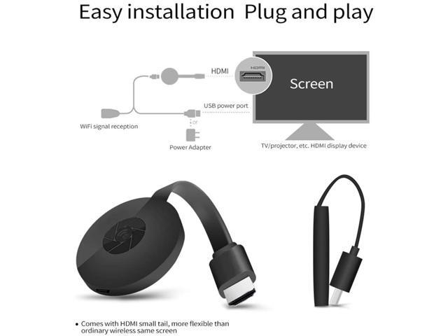 G2 2.4G wireless WiFi display adapter, 1080 wireless HDMI display receiver DLNA Airplay Miracast iOS Android Windows