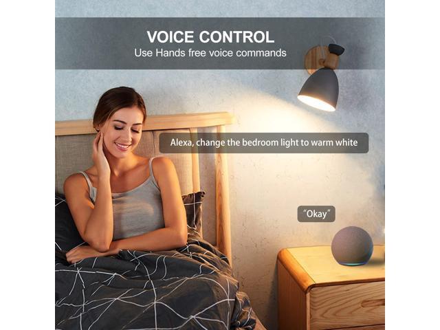 Zigbee GU10 Smart Bulbs, Compatible with Hu*e*, Alexa & Google & ConBee (Hub Required), 5W(50W), LED WiFi Bulb, Dimmable, Color Changing &Tunable...