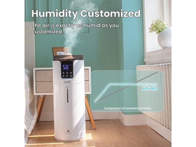 Humidifiers for Large Room Bedroom Top Fill Cool Mist Ultrasonic Humidifier