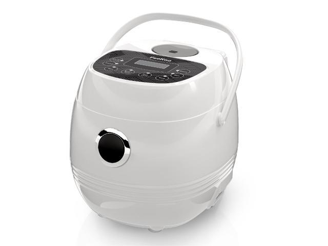 Photos - Multi Cooker FEEKAA Rice Cooker Small 4-Cup , Mini Travel Rice Maker, 6-in-1 Po(cooked)