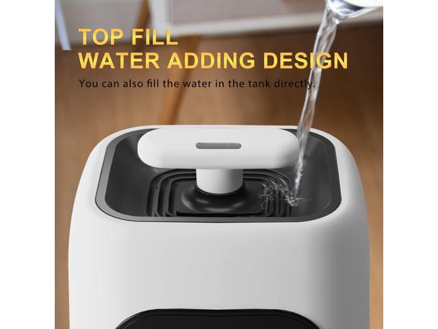 Humidifiers for Bedroom Large Room, 2.3Gal/9L Quiet Humidifiers for Bedroom with Timer, 360°Nozzle, Aroma Box, 3 Speed Ultrasonic Cool Mist...
