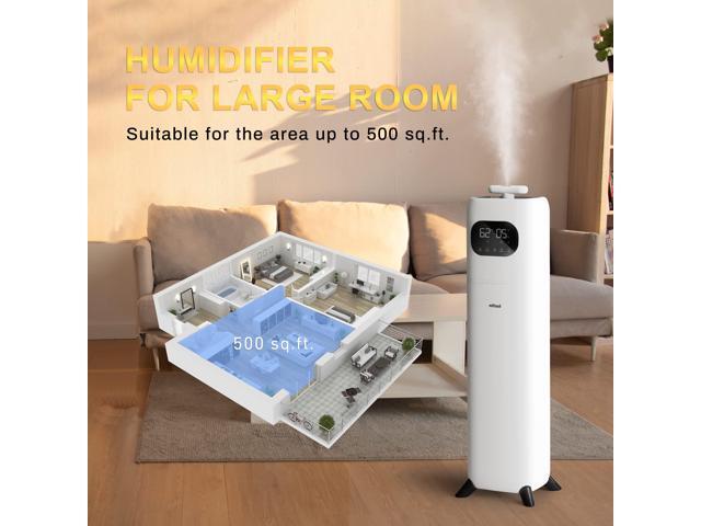 Humidifiers for Bedroom Large Room, 2.3Gal/9L Quiet Humidifiers for Bedroom with Timer, 360°Nozzle, Aroma Box, 3 Speed Ultrasonic Cool Mist...