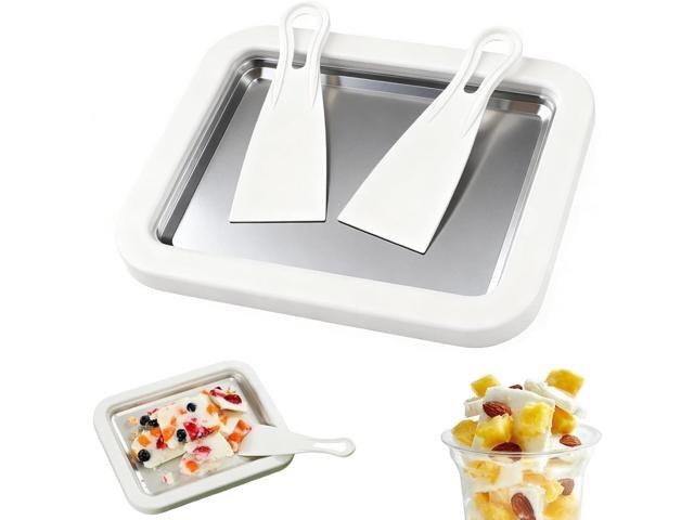 Ice Cream Roller Maker with 2 Scrapers
