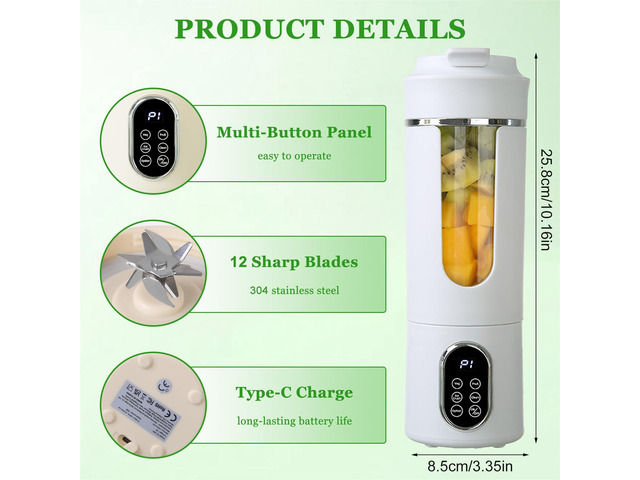 Upgraded Portable Blender