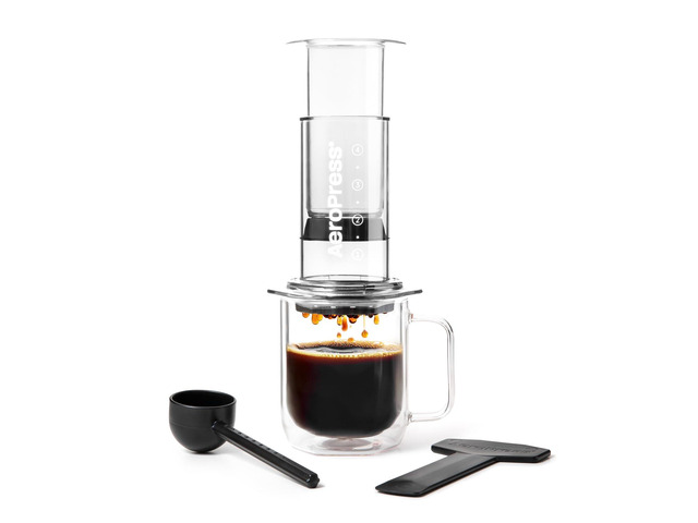 AeroPress Clear Coffee Press 3 in 1 brew method combines French Press
