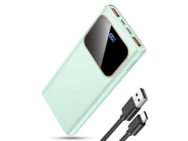 Power Bank Fast Charging 10000mAh 22.5W Portable Charger USB C Input
