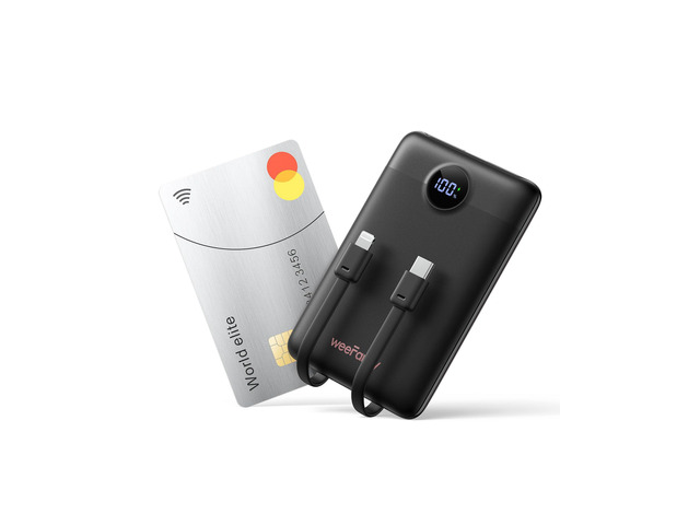 Power Bank Fast Charging WeeFancy 10000mAh Portable Charger