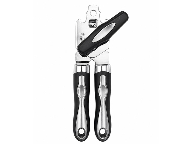 Can Opener - Heavy Duty Stainless Steel Handheld Can Opener with Comfortable Han
