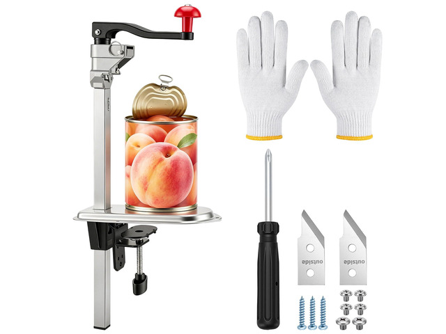 Duty Manual Duty can Opener Adjustable for Cans Up to 13 inches