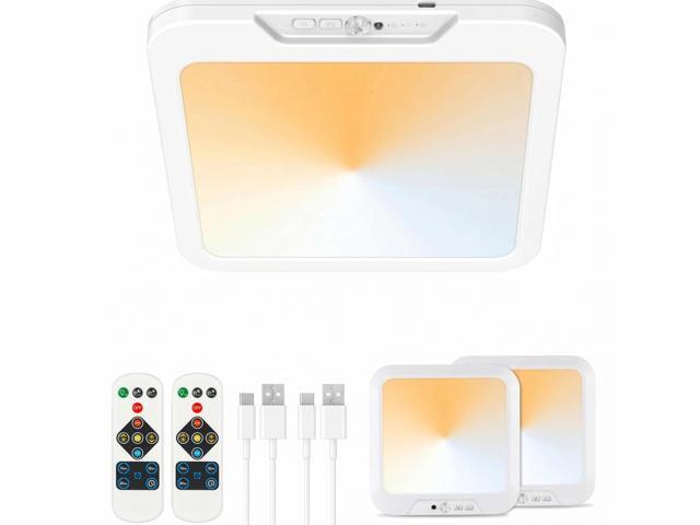 2 Pack Motion Sensor Ceiling Light