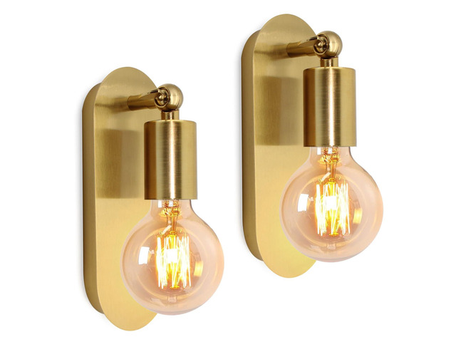 2 Pack Industrial Wall Lights