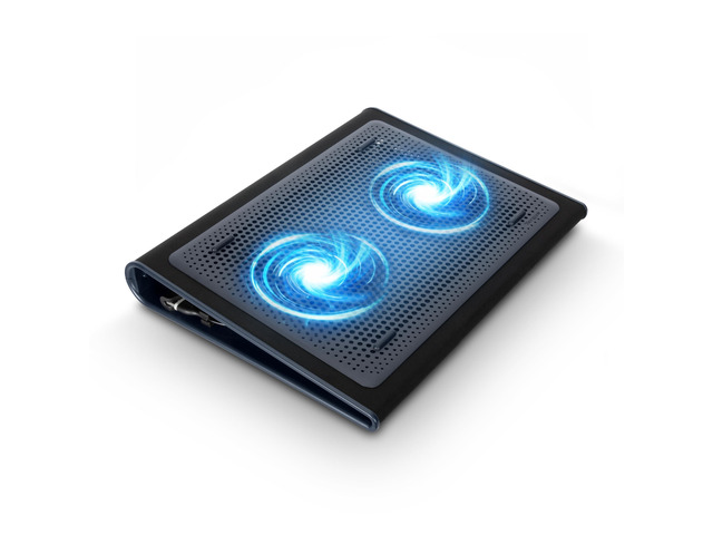 17' Laptop Cooling Pad with Dual Fans