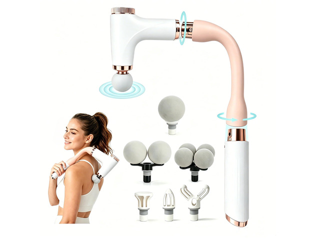 Massage Gun Deep Tissue 3 in 1 Detachable Handle