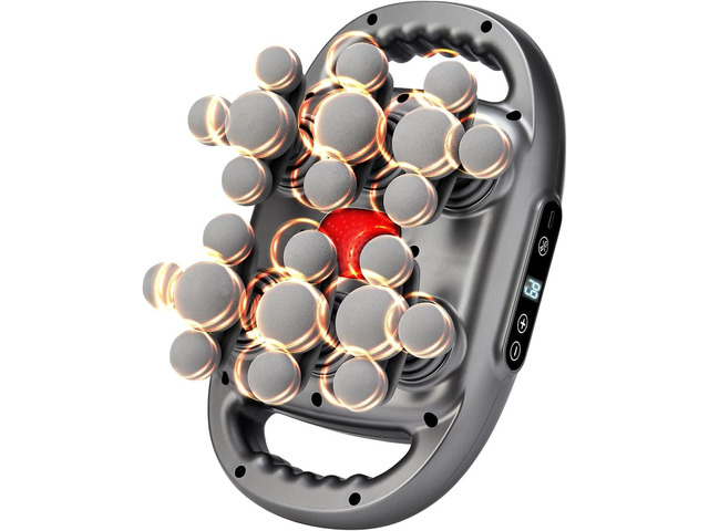 22 Heads Mini Muscle Percussion Massager with 9 Modes & 9 Levels