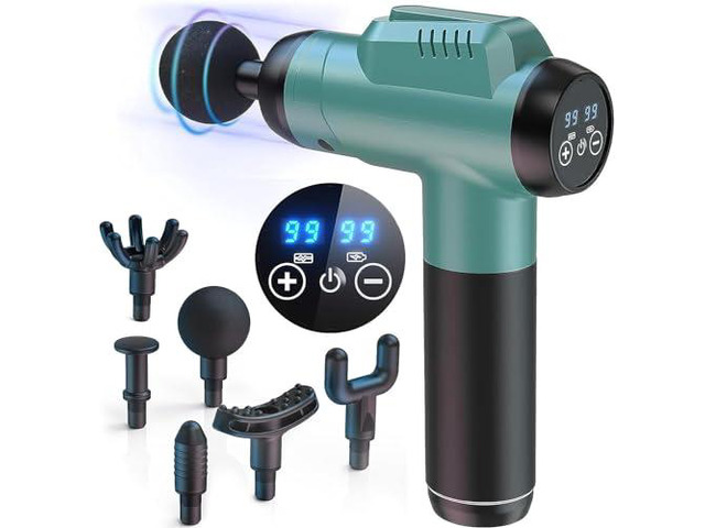 Massage Gun Deep Tissue Percussion Handheld Muscle Massager