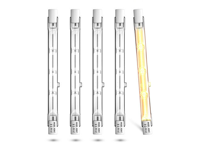 R7s Linear Halogen Bulb 118mm 120W