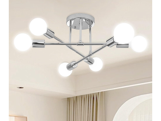 Ceiling Light 6 Lights Chandelier Ceiling Light for Living Room